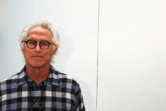 Artist Eric Fischl attends an event in celebration of his forthcoming exhibition at the Dallas Contemporary at the former home and studio of artist Elaine de Kooing, East Hampton, NY.