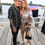 Vinnie Stigma and Maggie Goss James Katsipis ‘Solitude’ Show at Bagatelle Montauk 8.27.26 - photo by Andrew Werner, NZ8_6567